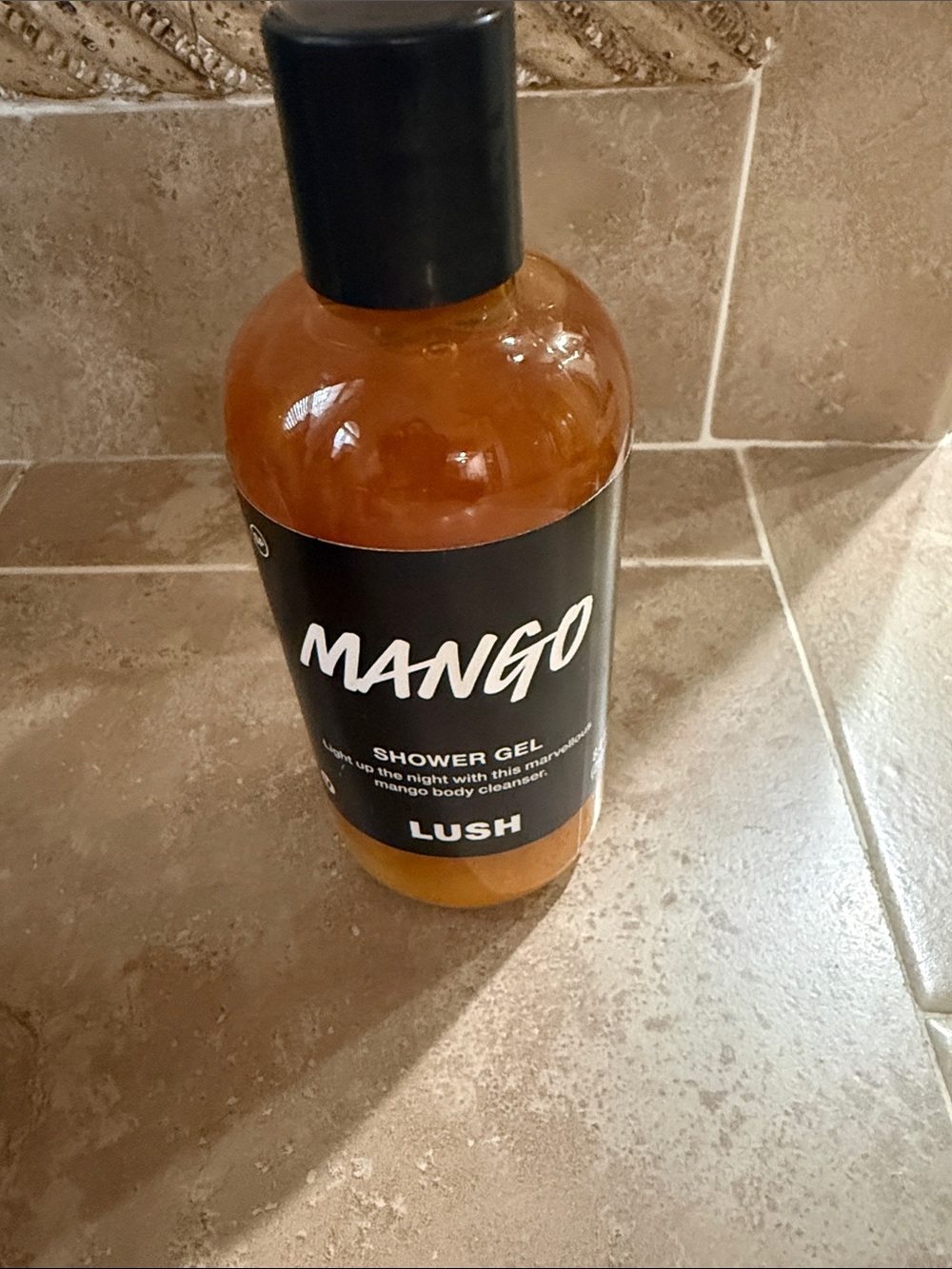 LUSH Mango Shower Gel - An OG.  Can't find this bottle any longer.
